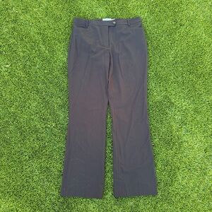 Calvin Klein Black Women's Trousers with Branded Button